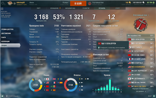Vendo minha conta pessoal do Wows!
